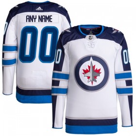 Winnipeg Jets tröja Customized Adidas Vit Authentic - NHL Tröjor Herr